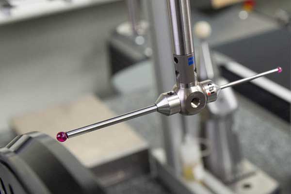 Messsonde am Werkstück